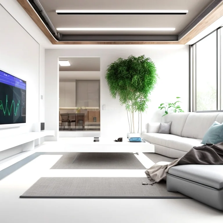 Climatiseur mural NeoAir Control en intérieur moderne